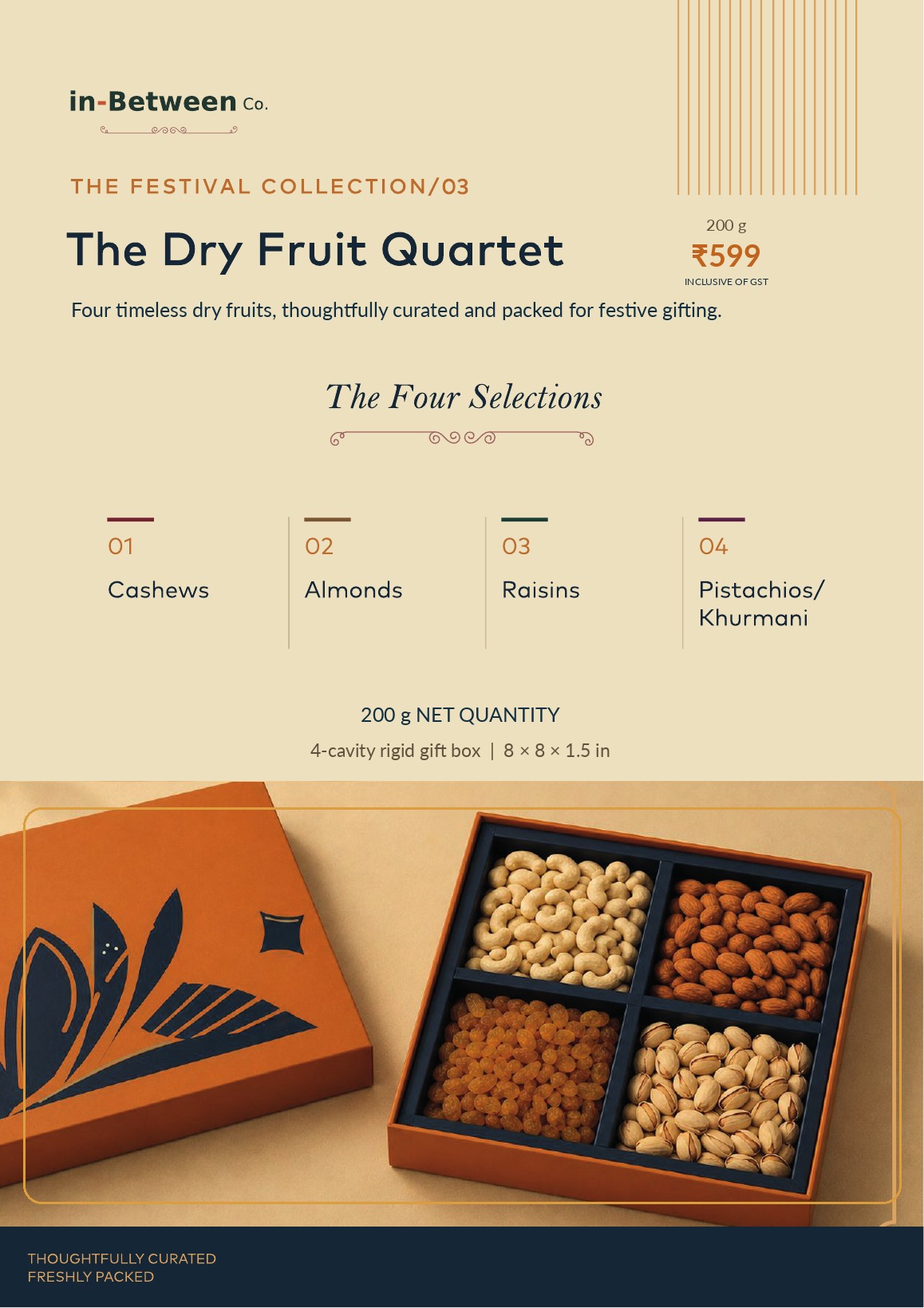 The Dry Fruit Quartet — ₹599
